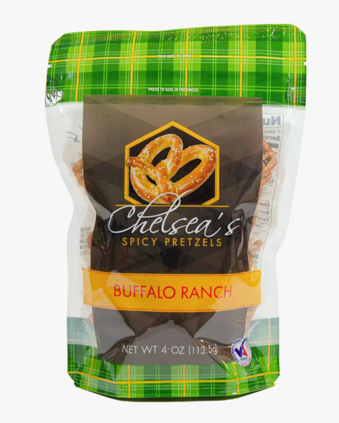 BUFFALO RANCH SPICY PRETZELS 4 OZ BAG