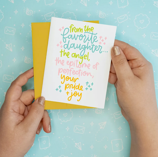 FAVORITE DAUGHTER CARD
