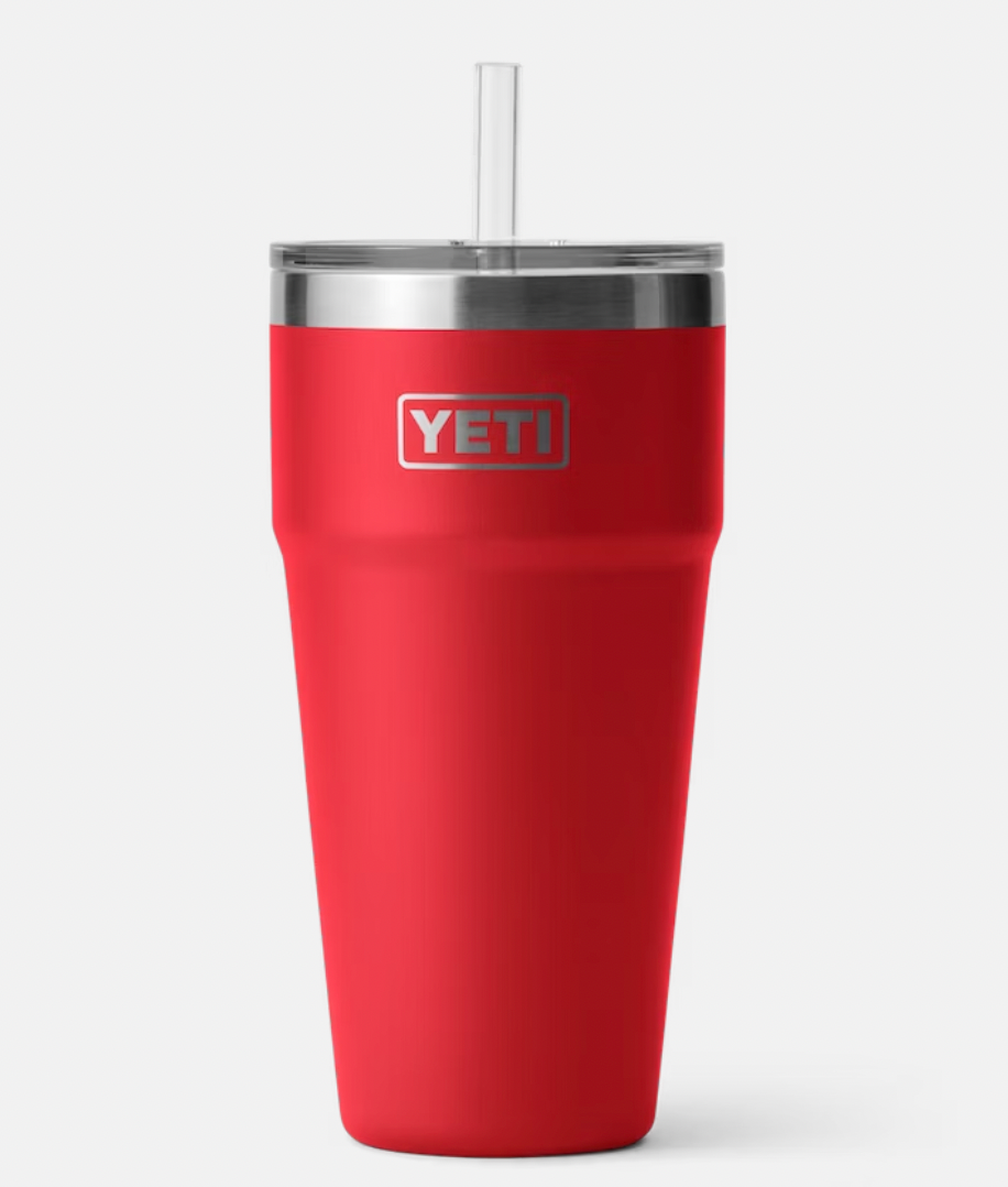 YETI RAMBLER 26 OZ STRAW CUP RESCUE RED – River Birch Gifts