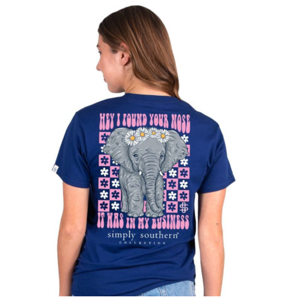 SIMPLY SOUTHERN NOSE SHORT SLEEVE