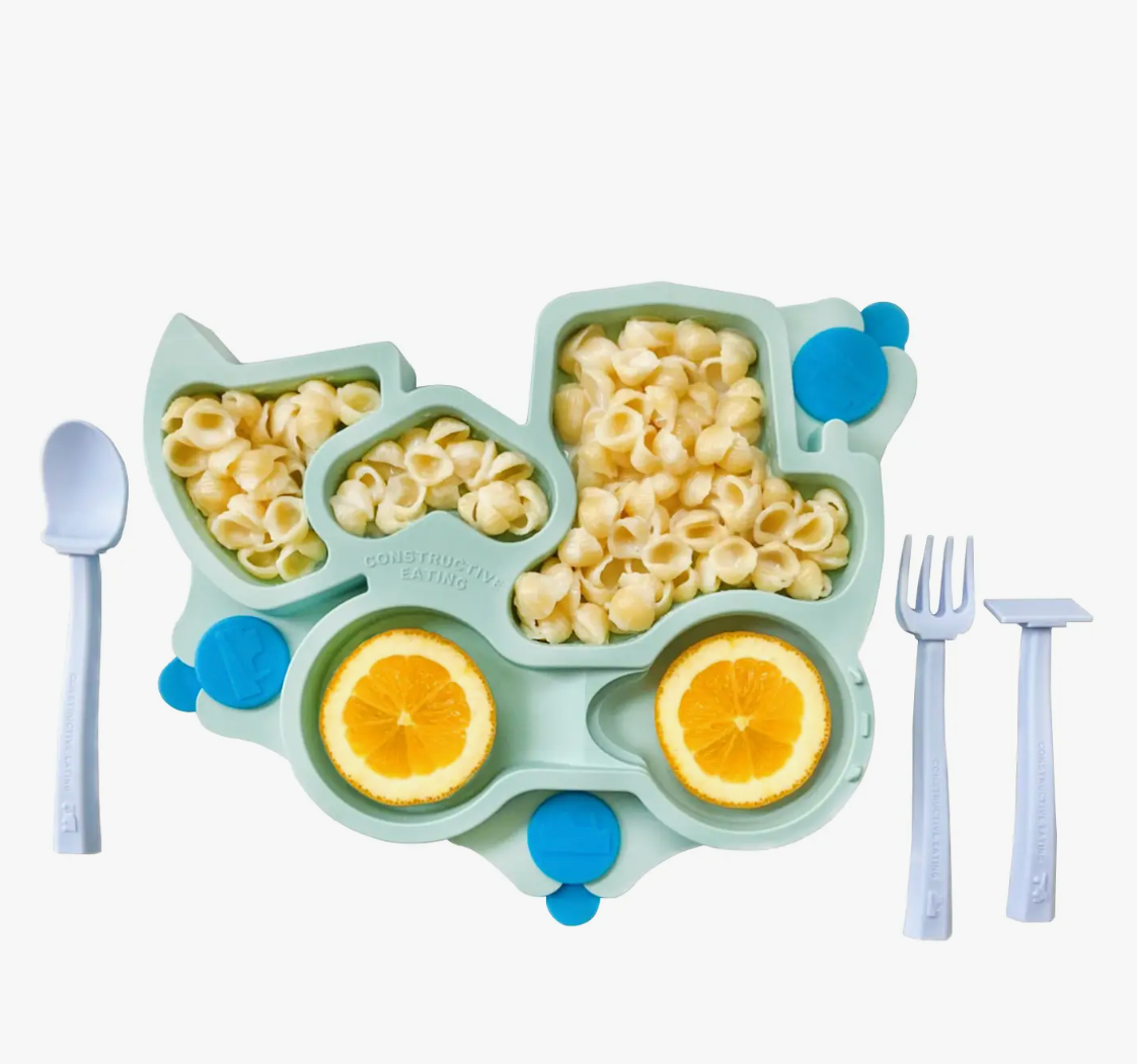 BABY TRUCK SUCTION PLATE AND TRAINING UTENSILS