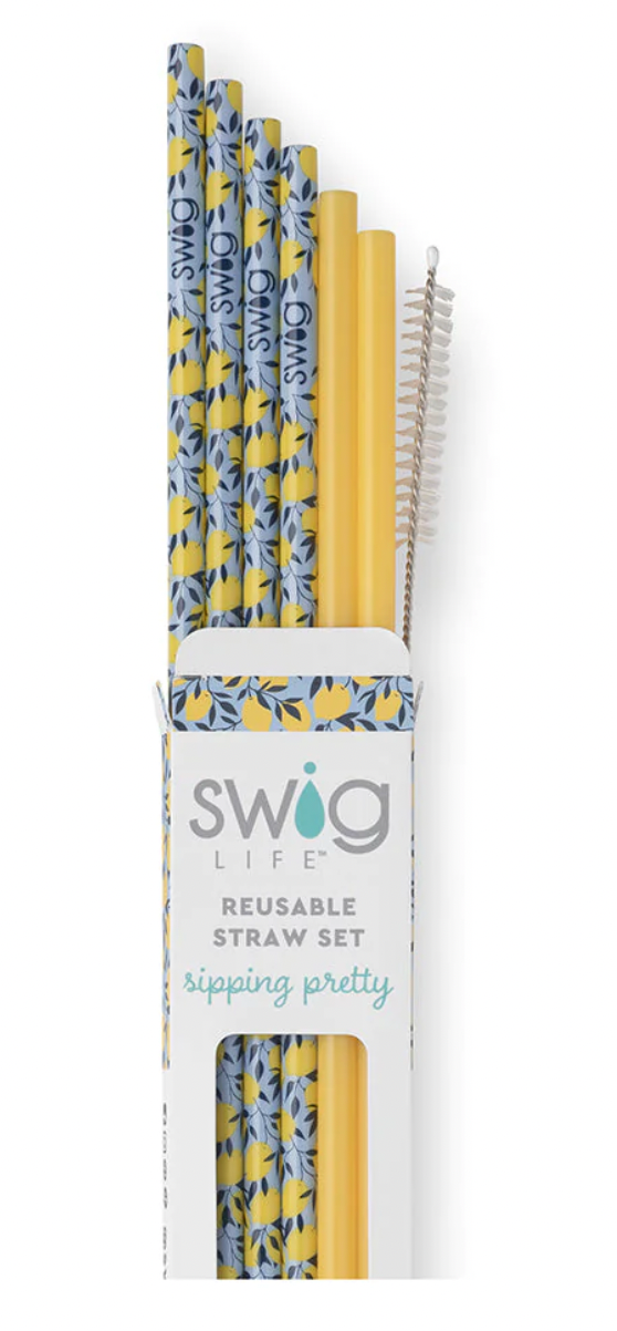 SWIG REUSABLE STRAW SET
