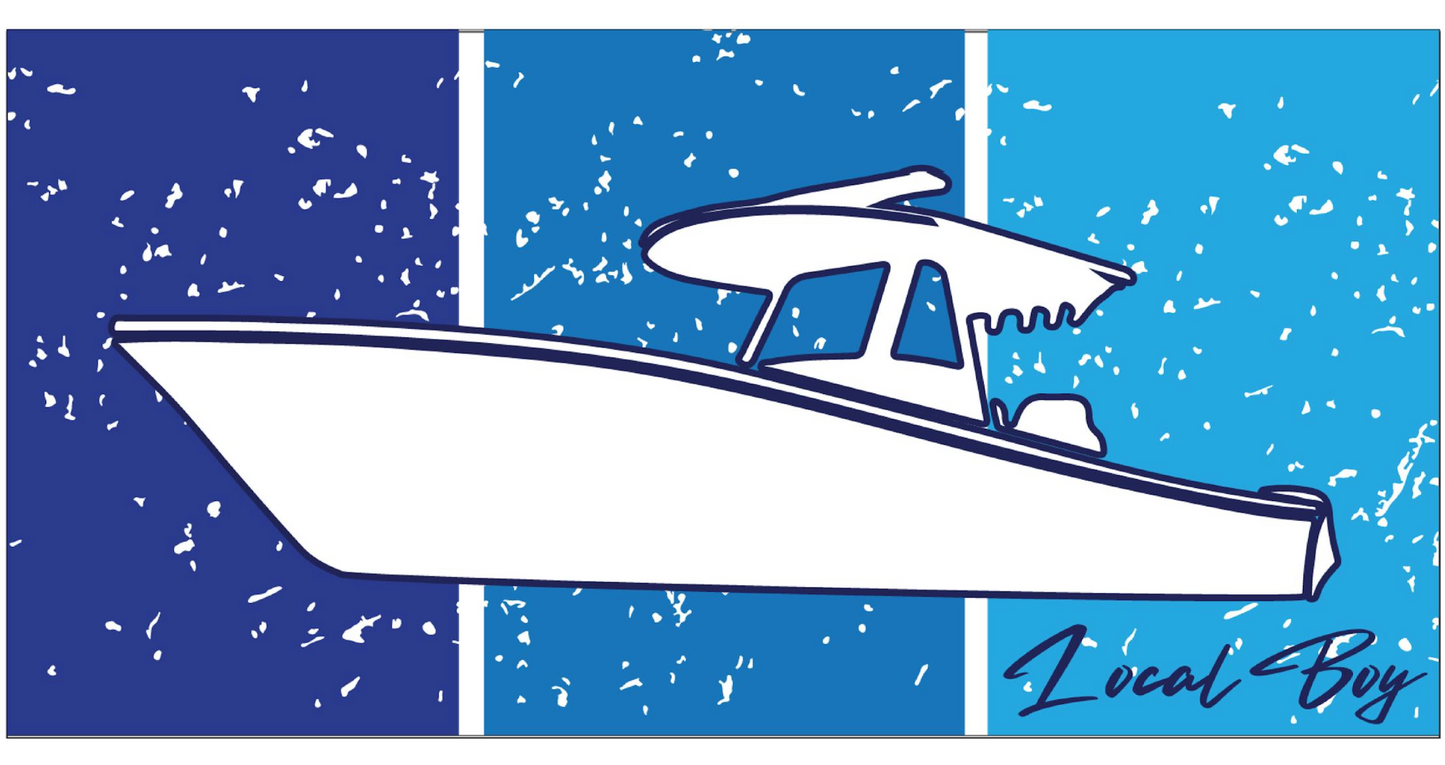 LOCAL BOY MICROFIBER BEACH TOWEL