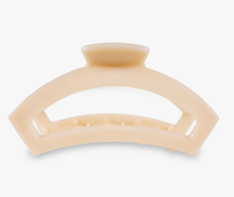 TELETIES OPEN ALMOND HAIR CLIP