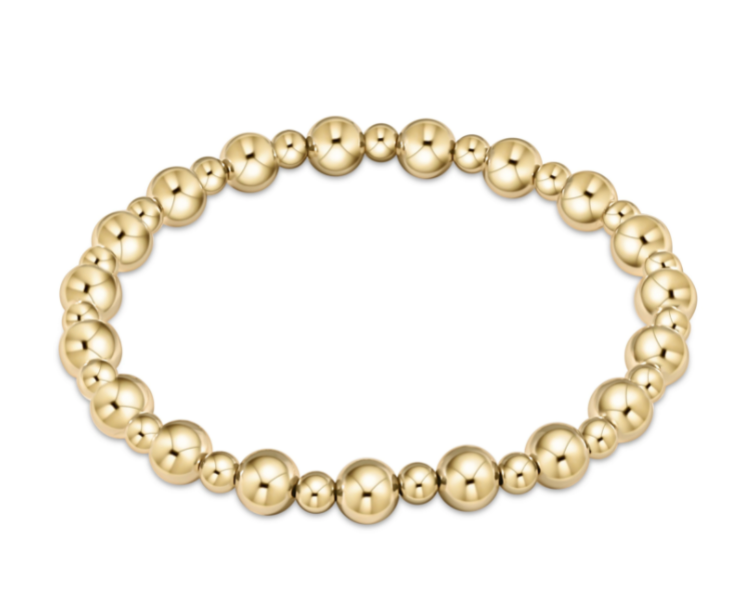 ENEWTON CLASSIC GRATEFUL BEAD BRACELET GOLD