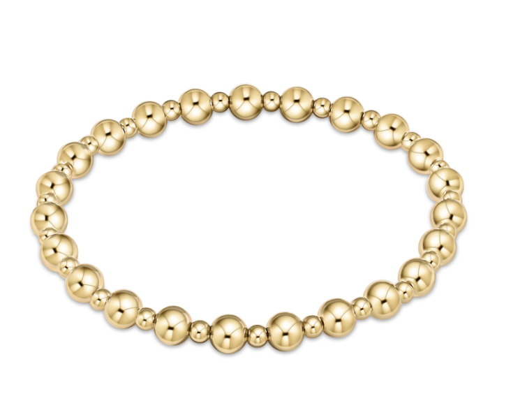 ENEWTON CLASSIC GRATEFUL BEAD BRACELET GOLD