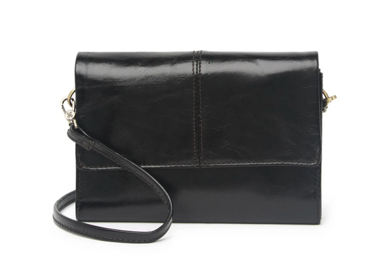 HOBO JETTY CONVERTIBLE LEATHER SHOULDER BAG