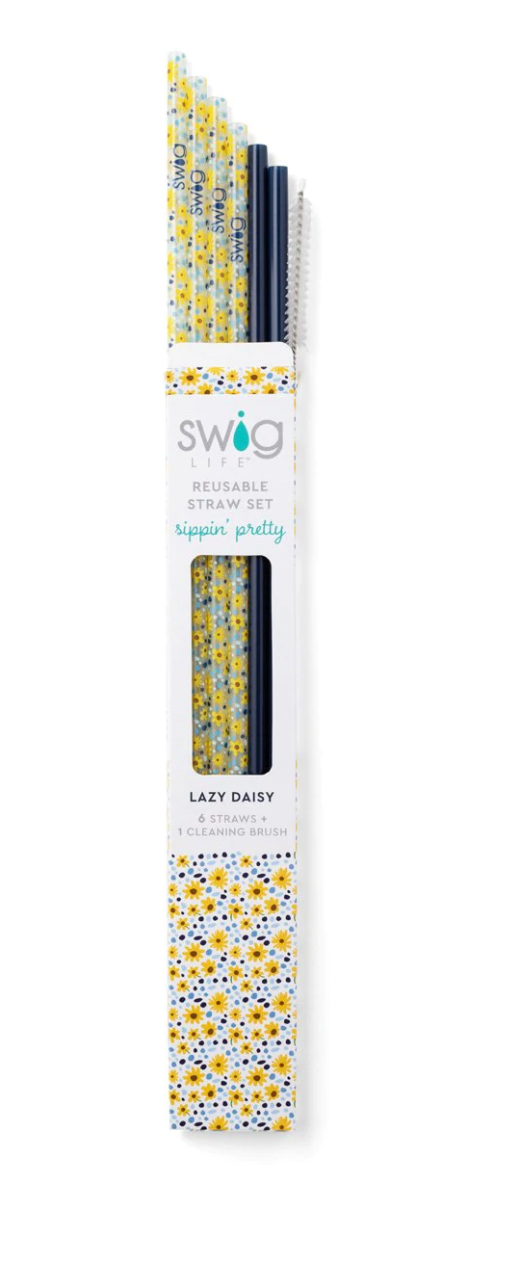 SWIG REUSABLE STRAW SET