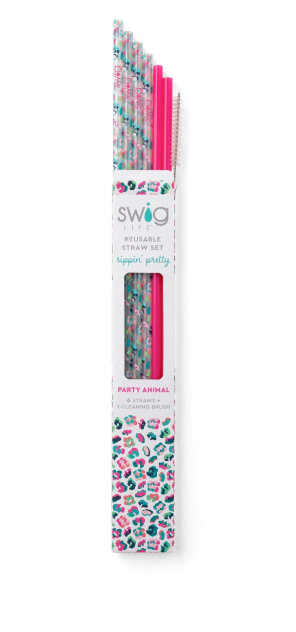 SWIG REUSABLE STRAW SET