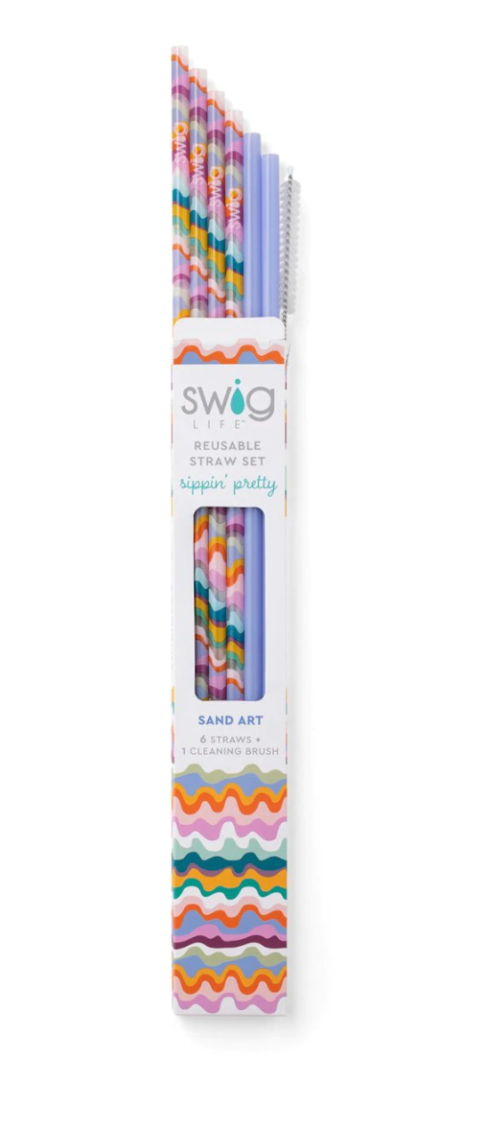 SWIG REUSABLE STRAW SET