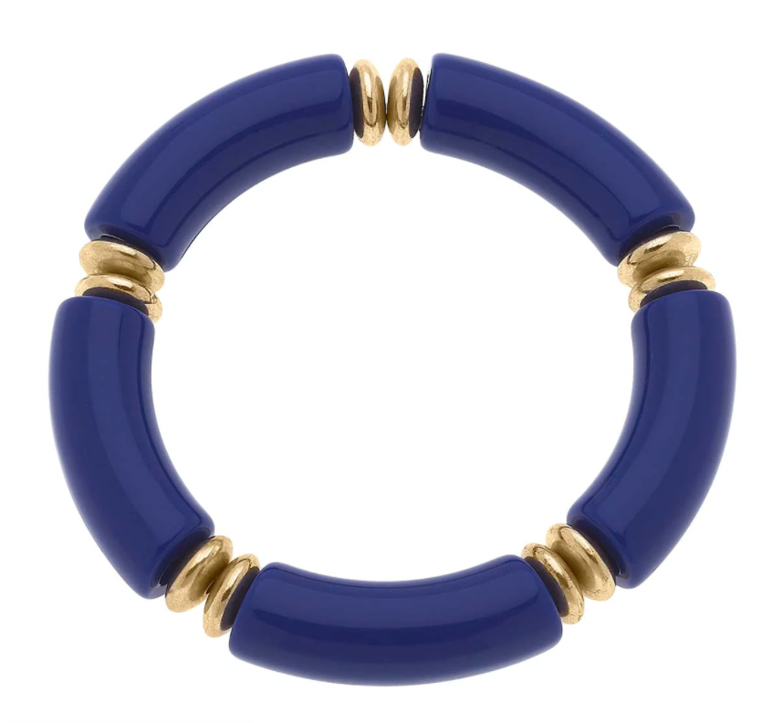 LELANI RESIN DISC STRETCH BRACELET