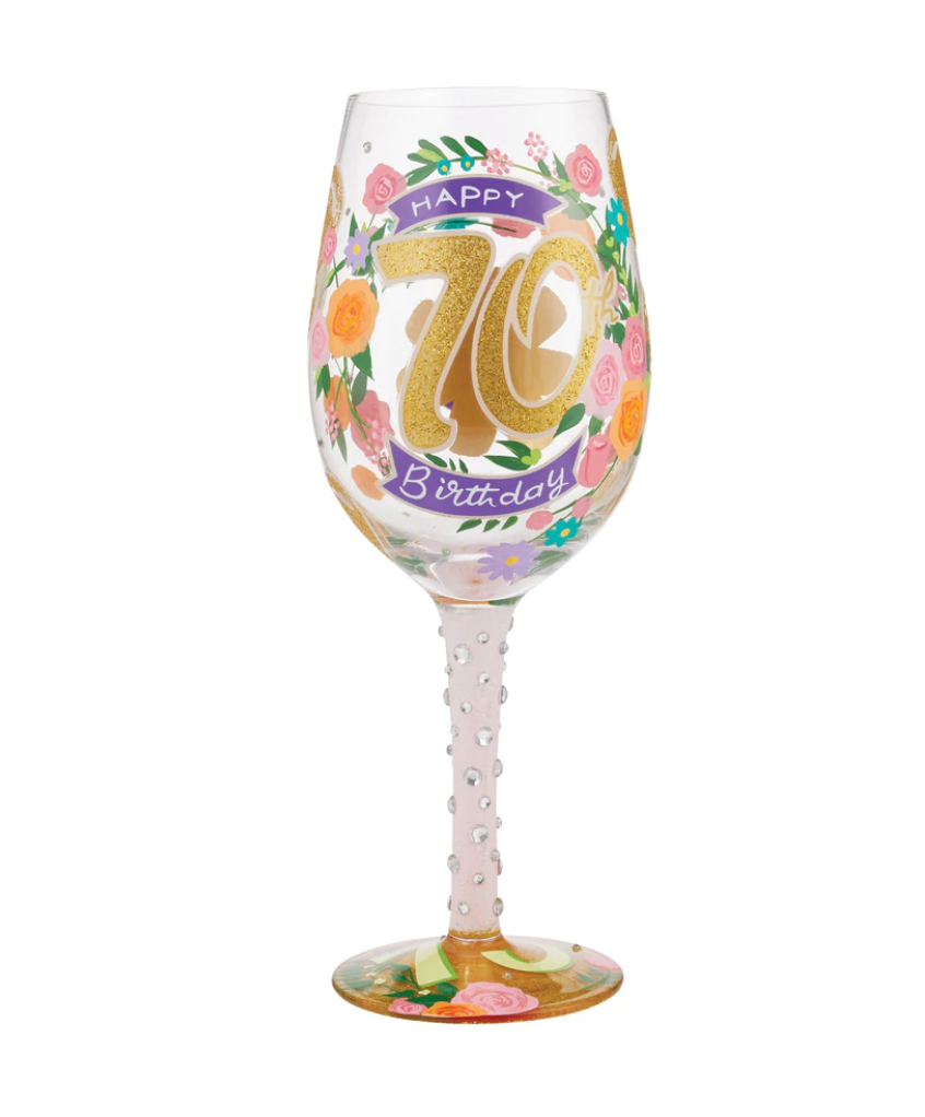 LOLITA BIRTHDAY WINE GLASSES