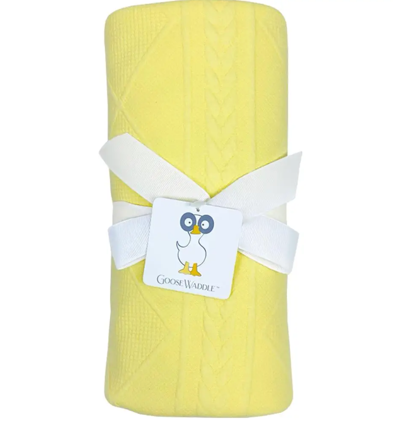 GOOSEWADDLE KNIT BLANKET