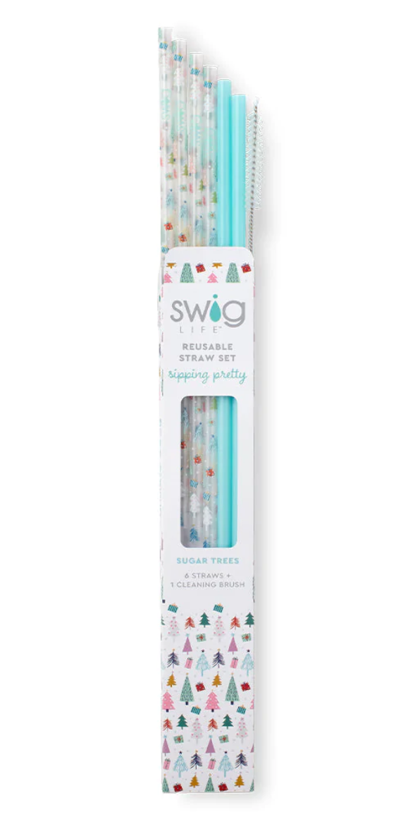 SWIG REUSABLE STRAW SET