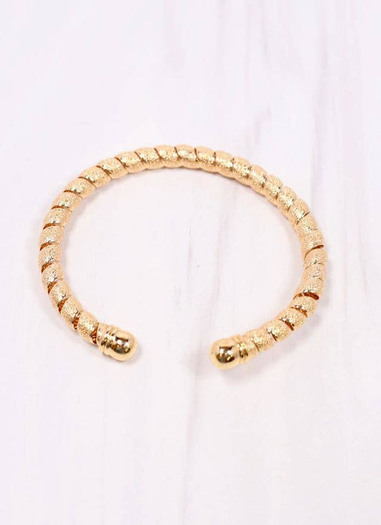 Sofia Twisted Cuff Bracelet GOLD