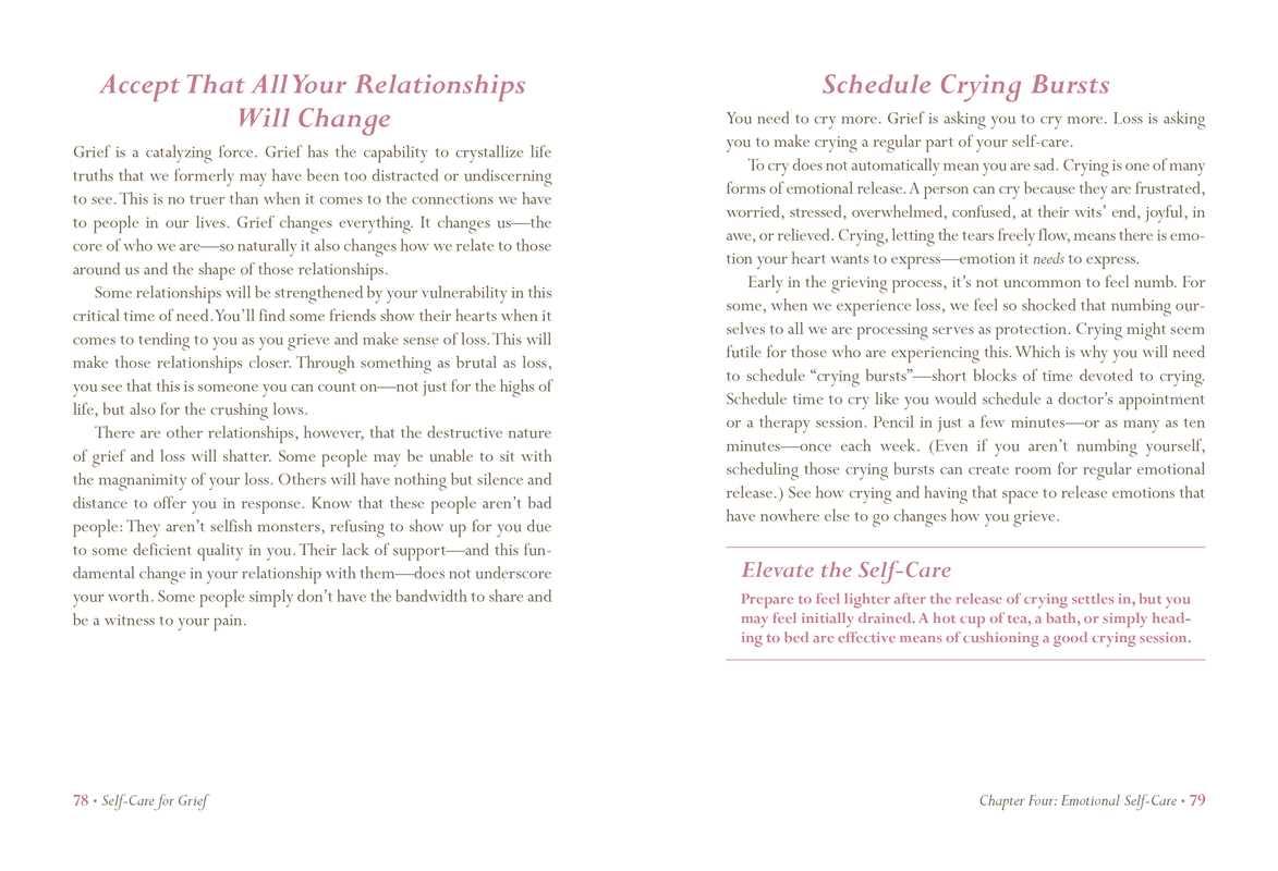 SELF-CARE FOR GRIEF
