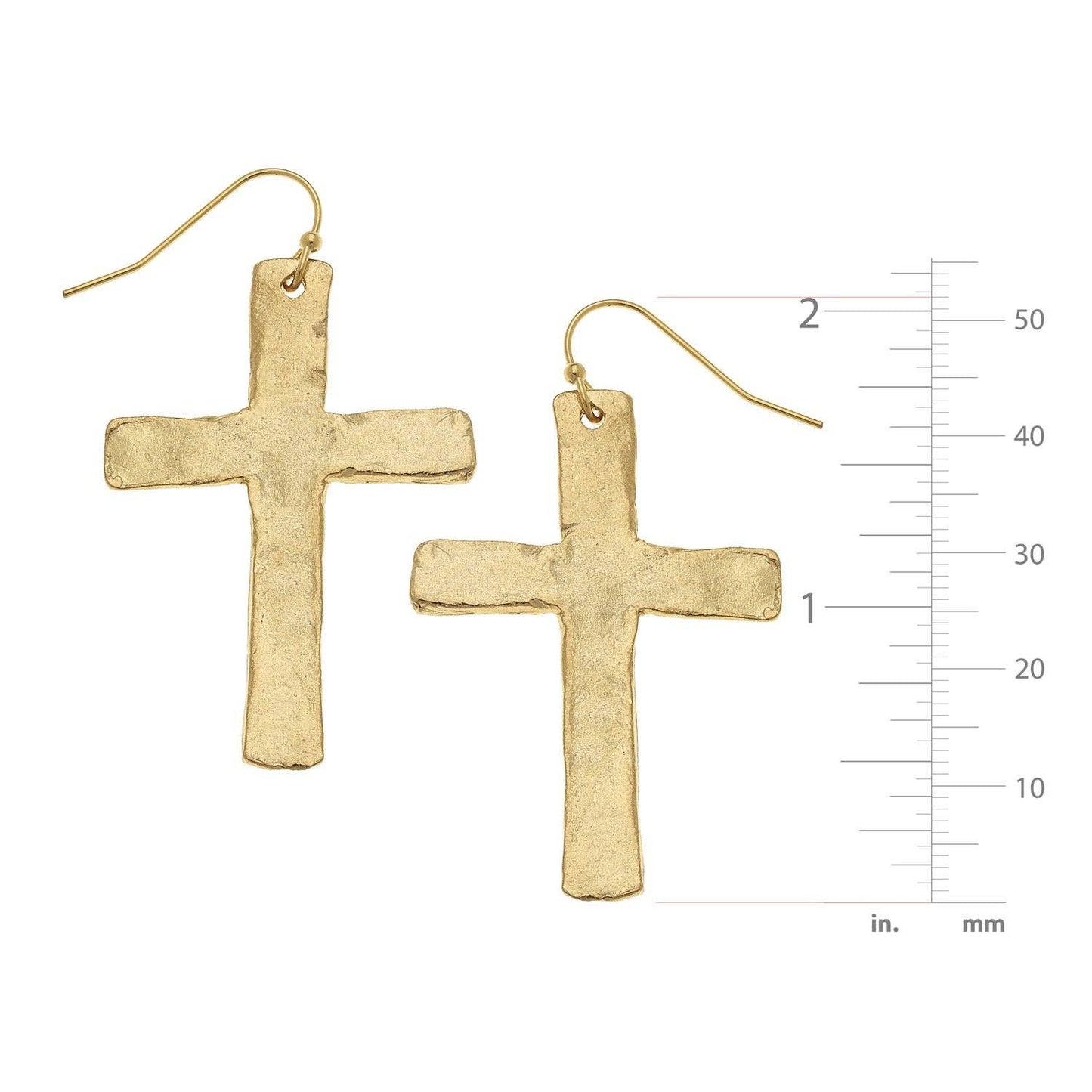Classic Cross Earrings