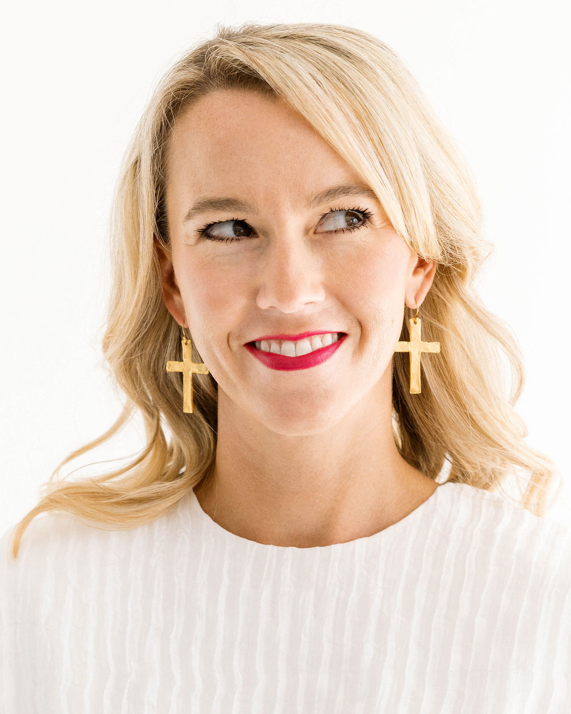 Classic Cross Earrings