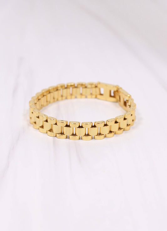 Landrienne Link Bracelet GOLD