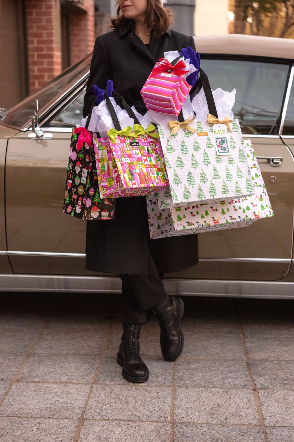 GIFT BAG SMALL HOLIDAY REMIX