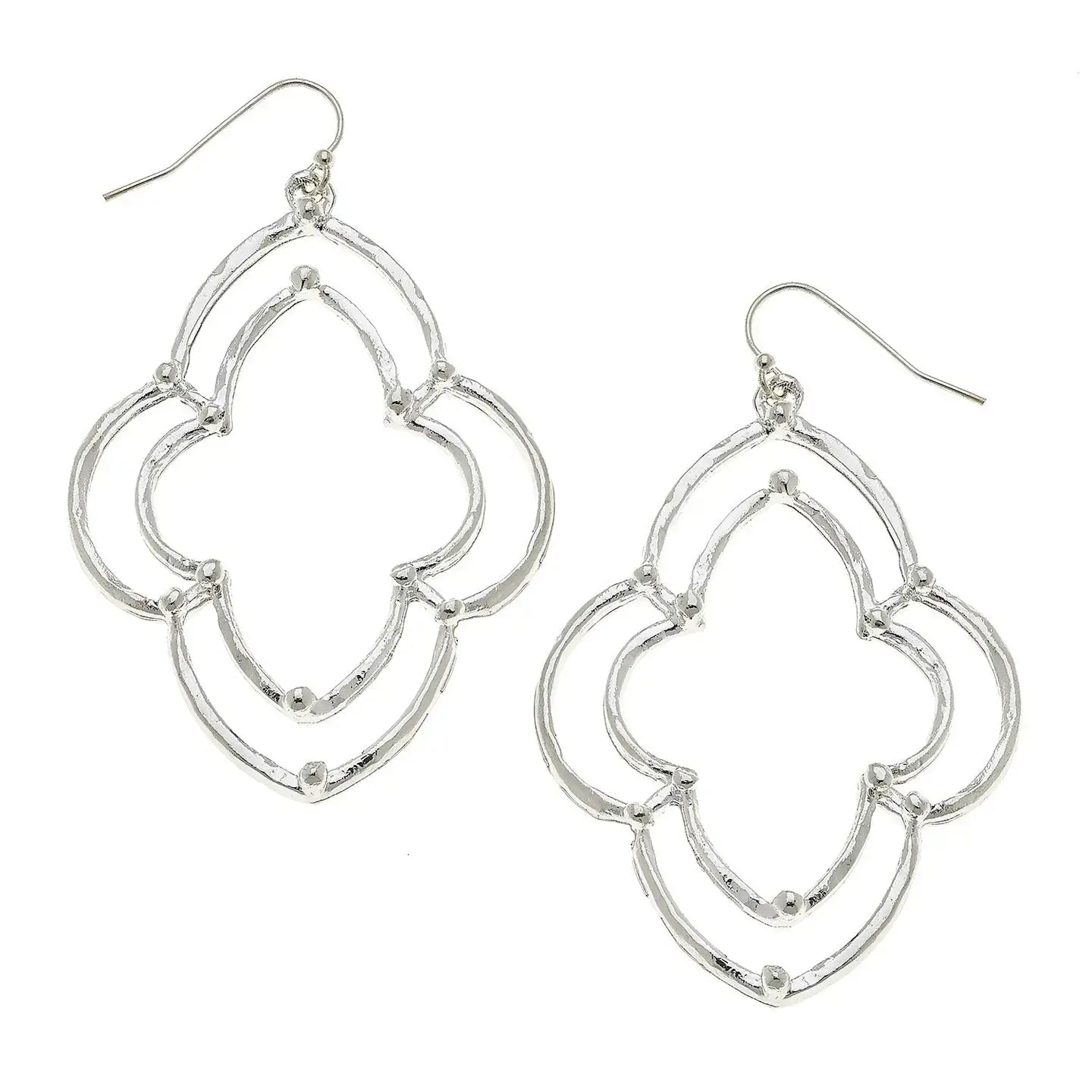 Dotted Scallop Earrings