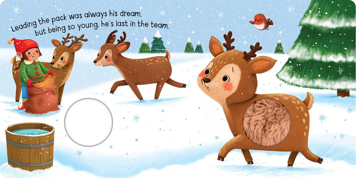 SQUEAKY LITTLE REINDEER BY