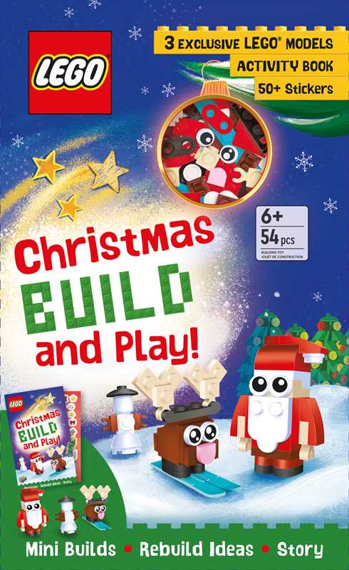 LEGO CHRISTMAS BUILD AND PLAY BOX BY AMEET PUBLISHING