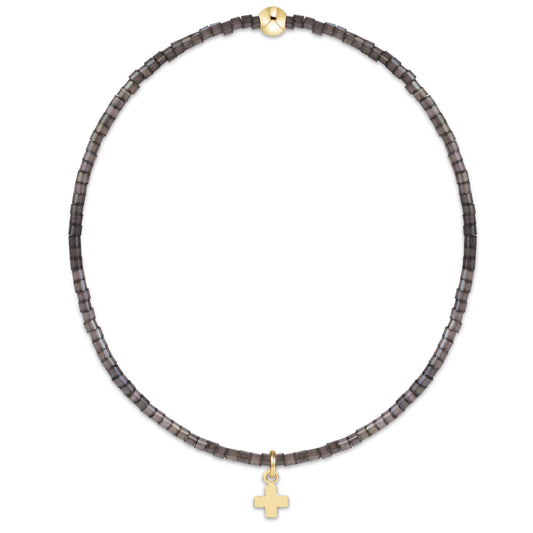 ENEWTON CLASSIC MOON SIGNATURE SMALL CROSS CHARM
