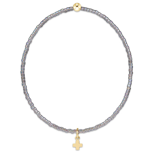 ENEWTON CLASSIC MORNING MIST SIGNATURE SMALL CROSS CHARM