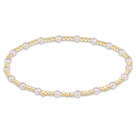 ENEWTON SINCERITY 3MM PEARL BRACELET