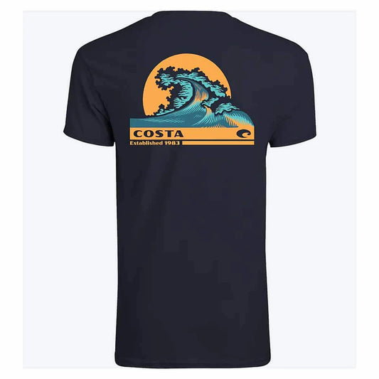 COSTA RADWAVE NAVY SHORT SLEEVE