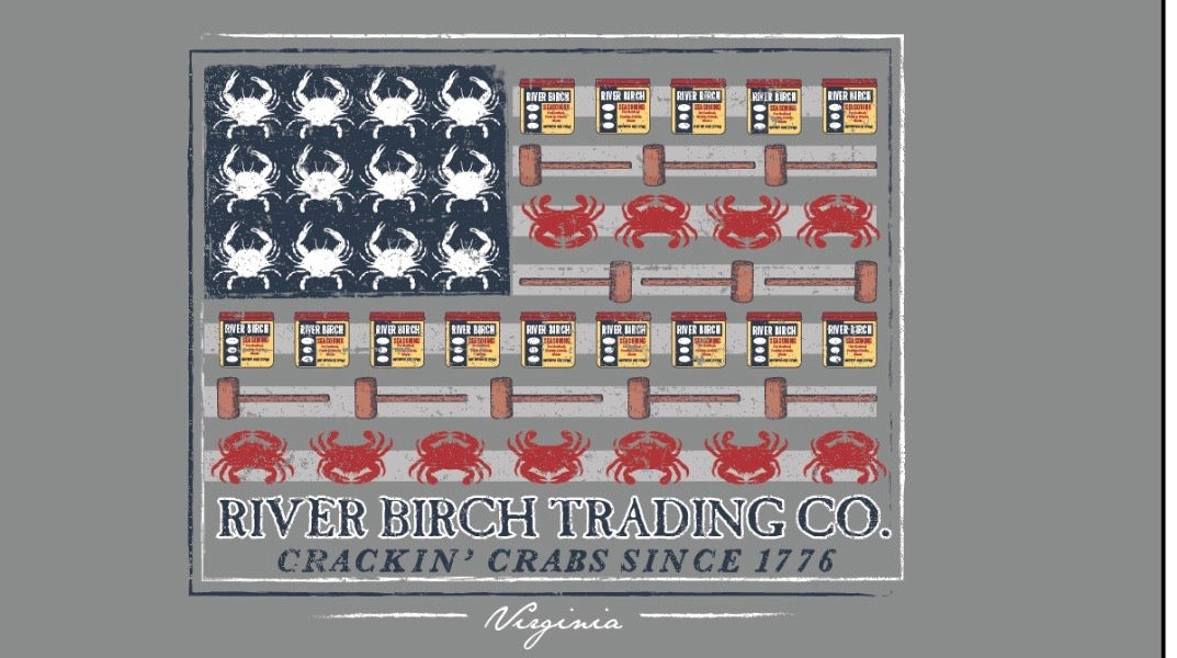 RIVER BIRCH USA FLAG SHORT SLEEVE SHIRT