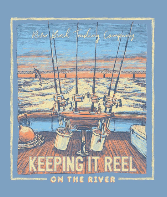 RIVER BIRCH KEEPIN IT REEL SHORT SLEEVE