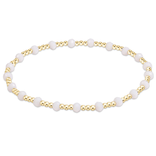 ENEWTON GAMEDAY FLIRTY SINCERITY BRACELET WHITE