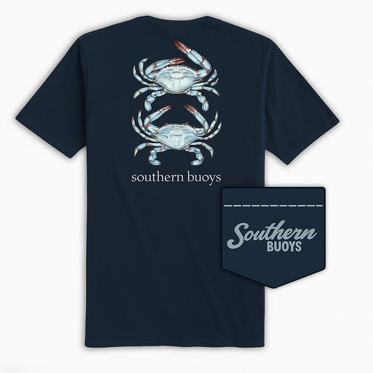 SOUTHER BUOY MENS CRAB SHIRT
