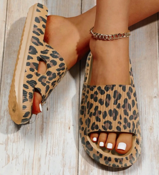 LEOPARD SLIDES