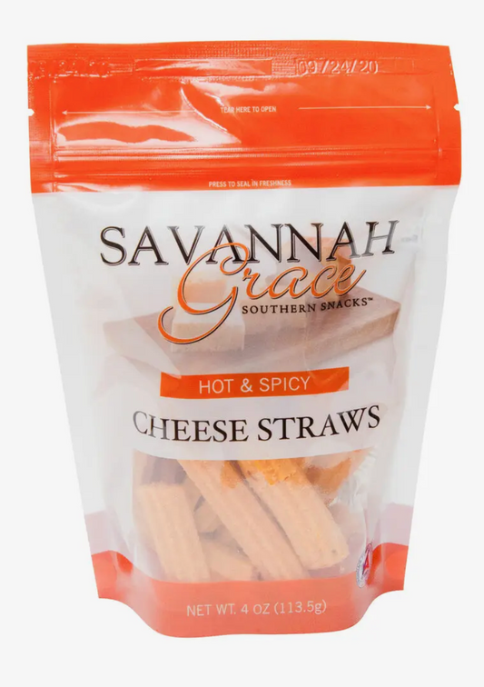 HOT & SPICY CHEESE STRAWS 4 OZ BAG