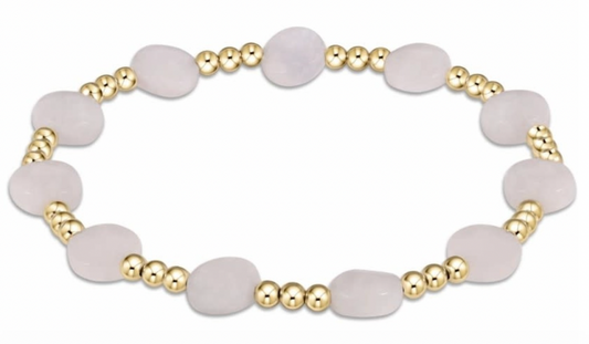 ENEWTON Admire Gold 3mm Bead Bracelet - Aquamarine***