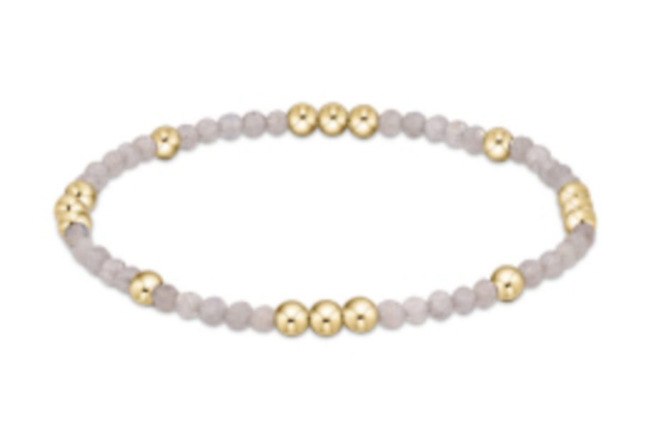 ENEWTON Worthy Pattern 3mm Bead Bracelet - Labradorite***