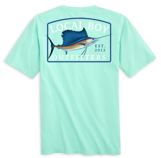 LOCAL BOY OUTFITTERS SAILFISH ISLAND REEF SHORT SLEEVE***