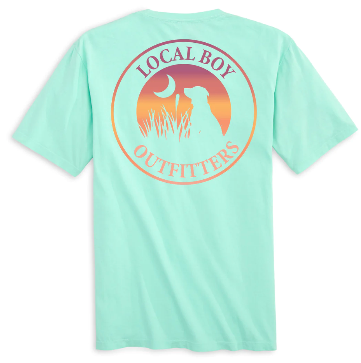LOCAL BOY OUTFITTERS SUNSET SPRING ISLAND REEF SHORT SLEEVE***