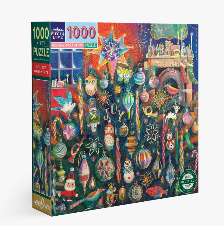 HOLIDAY ORNAMENTS 1000 PIECE PUZZLE