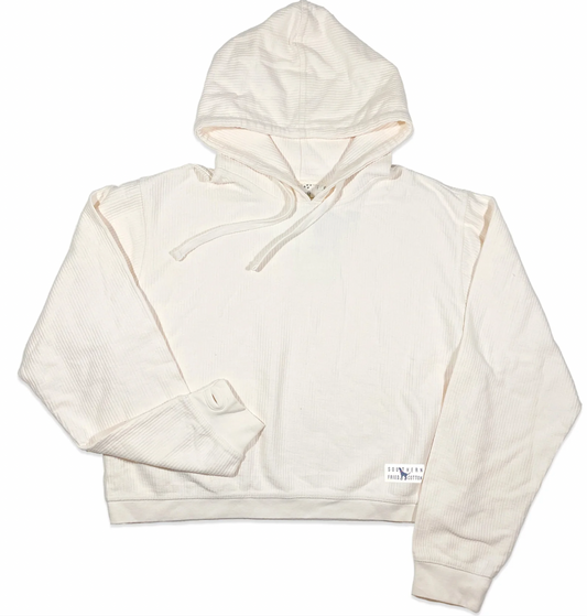 SFC CROPPED HOOD LUCY COCONUT