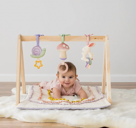 BITZY BESPOKE RITZY ACTIVITY GYM WOODEN GYM PASTEL