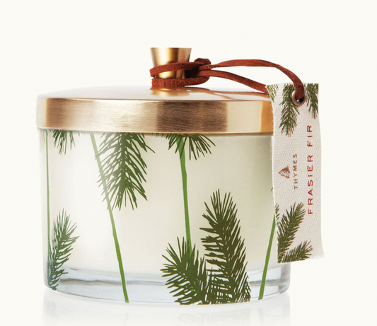 FRASIER FIR POURED CANDLE PINE NEEDLE 3 WICK