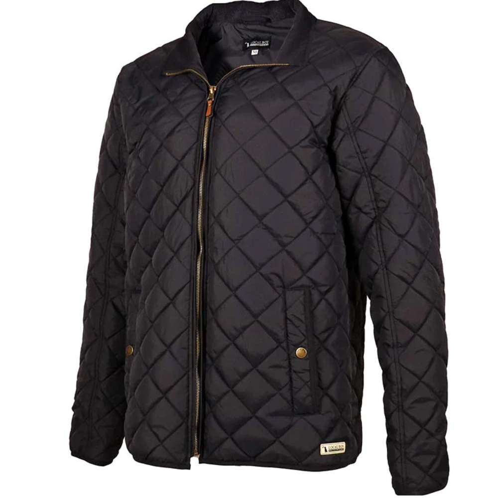 LOCAL BOY OUTFITTERS QUILTED JACKET NAVY