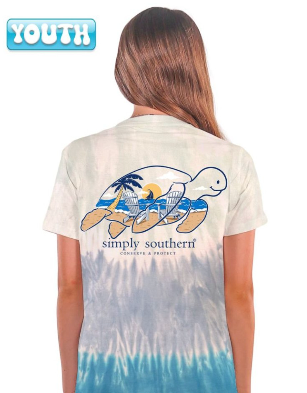 SIMPLY SOUTHERN YOUTH TRACK CHAIR SHORT SLEEVE