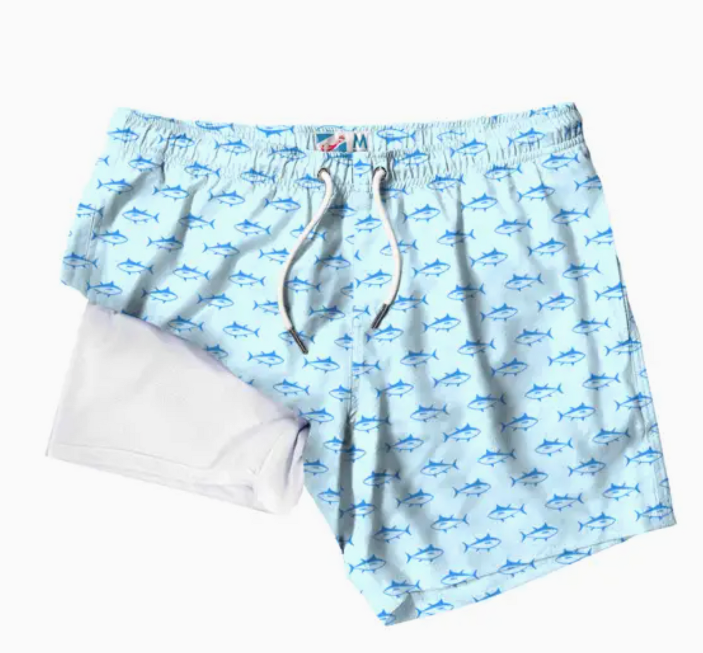 BERMIES BLUE TUNA WITH LINER BATHING SUIT