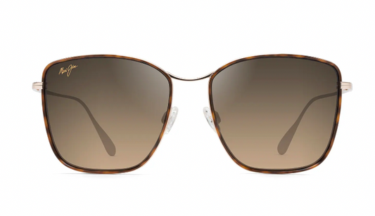 MAUI JIM TIGER LILY DARK TORTOISE WITH GOLD BRONZE