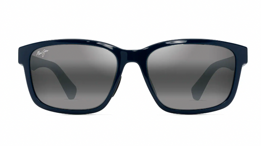 MAUI JIM LEHIWA ASIAN FIT SHINY BLUE NEUTRAL GREY